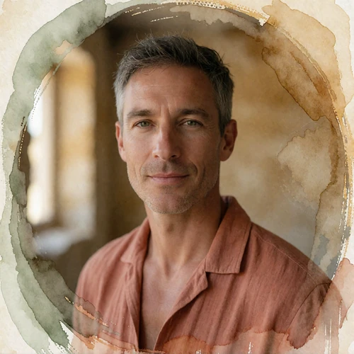 Western man in his forties with a warm smile, a MatchAsian member who shared his experience